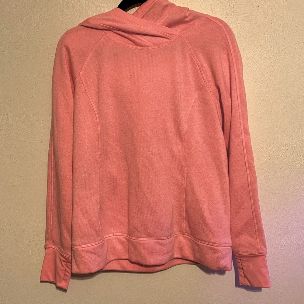 Pink runner sweatshirt
